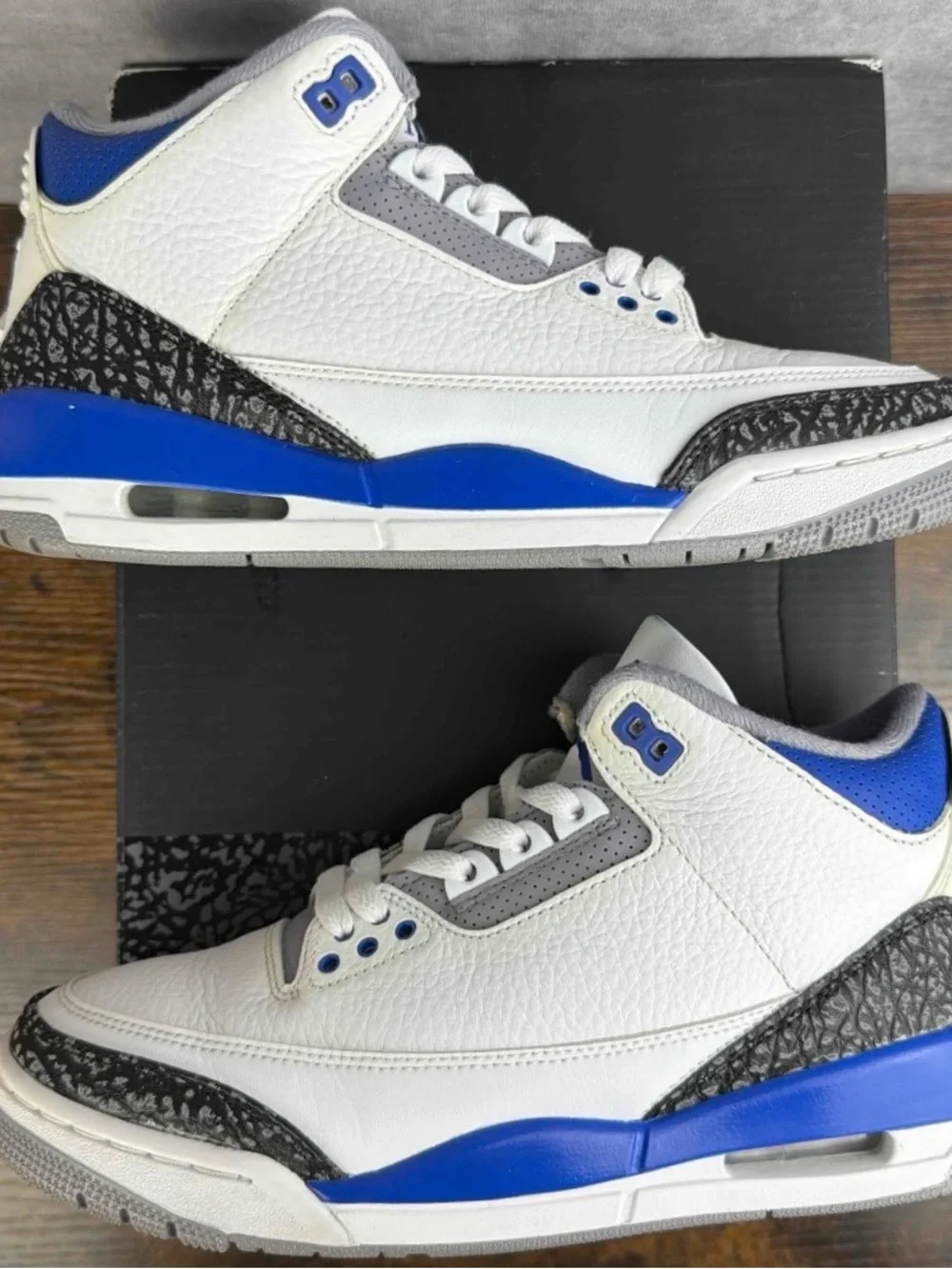 Air Jordan 3 Retro Racer Blue Size 7.5 CT8532-145 Men’s Sneakers OG Rare